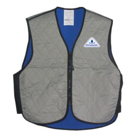 Hyperkewl, Mens Cooling Sports Vest Adjustable Fit Lightweight 4 Hours Cooling in Minutes by Water Reactivation Ideal for High Heat Outdoor Work and Motorcycling