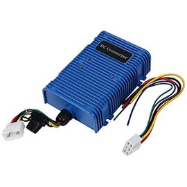 Huskey 30 Amp Golf Cart Voltage Reducer (36V/48V to 12V) Compatible with EZGO, Club Car, Yamaha
