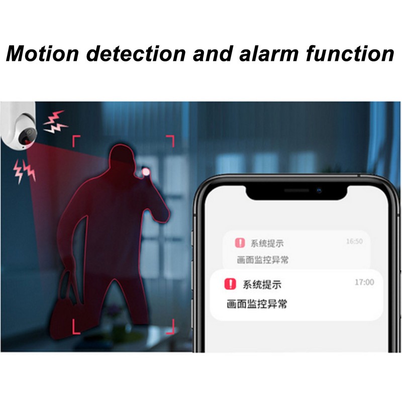 3MP 1080P Wireless Camera Smart WiFi Motion Detection Camera Color