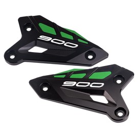 MotHeart Motorcycle Rear Pedal Heel Guard For Z900 2017-2025 Z900SE 2022-2025 Durable Protection Plate z900 z900se Accessories (Green)