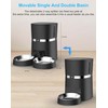 Smart Cat Feeder, WellToBe Automatic Cat Feeder WiFi Enable Pet
