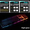 Rechargeable Gaming Keyboard Mouse Combo,2.4G Wireless Backlit Mechanical Feeling Ergonomic