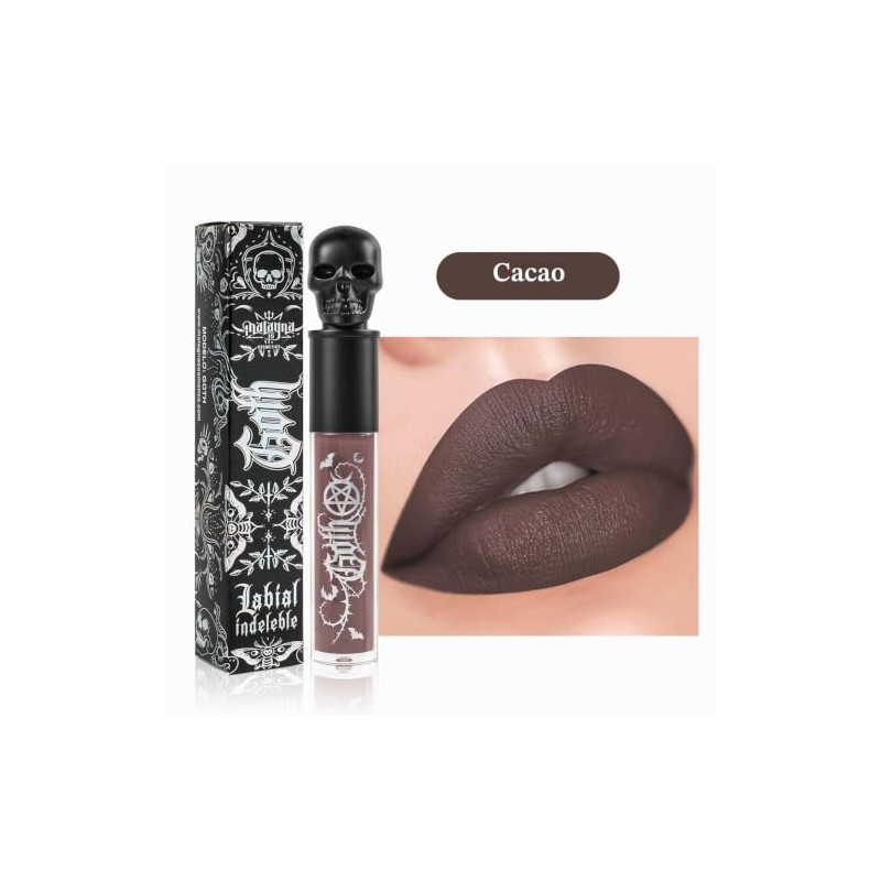 Malagna Cosmetics Labial Calavera Ultrapigmentado matte 10gr Labial CocoA