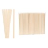 Agitador De Madera 14 Cms. 1000 Pz. Marrón Claro