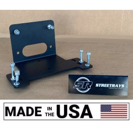 StreetRays [SR] Winch Mounting Bracket Plate FOR 2005-2016 Kawasaki KAF400A Mule 600 610