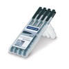 Staedtler Lumocolor 318-9WP4HZ Permanent Foil Pencil Set of 4 in