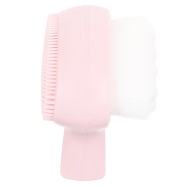 Baluue Face Scrubber Dual-sided Facial Cleaning Brush for Deep Cleansing Gentle Exfoliation and Makeup Removal Compact Lightweight Facial Brush for All Skin Types