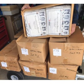 LA Dodgers Target Sets 1990, Complete Set 6 Of 6 with 255 cards COLLECT ALL 6