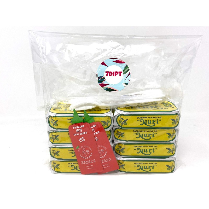 NURI Portuguese Sardines in Spiced Olive Oil - 8 Pack