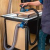 Dust Right 2-½” Mounting Dust Port - Durable Hose to
