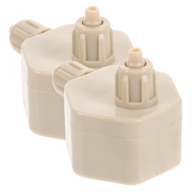 GRIRIW 2pcs Diy Co2 Generator Bottle Caps for Aquarium Air Stone Portable Aquatic Co2 Caps Replacement Lids