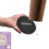 Super Sliders 4733444N Hardwood Floor Reusable Furniture Movers Sliders 3-1/2",