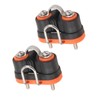 2PCS Cam Cleat Ball Bearing Marine Boat Fast Entry Rope