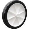Utility Wheel with Black Rubber Tyre, 100mm Diameter for Air