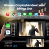 Haudio 9“ Double Din Car Stereo with Wireless Apple Carplay