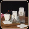 Hysgscwd 100Pcs Portable Coffee Filter Paper Bag, Hanging Ear Drip