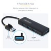 StarTech.com 4-Port USB-A Hub, 5Gbps, Bus Powered, Small Travel Mini