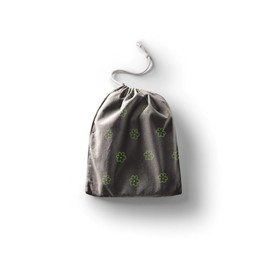 Le Jardin du Lin Bedruckte Baumwoll Taschen mit Kordelzug, Einkaufstasche, Beutel, Stoffsack, Stofftasche, Gemüsesack, Wiederverwendbare, Umweltfreundlich, Mehrzweck, Faltbar, Größe: 30x40 Cm