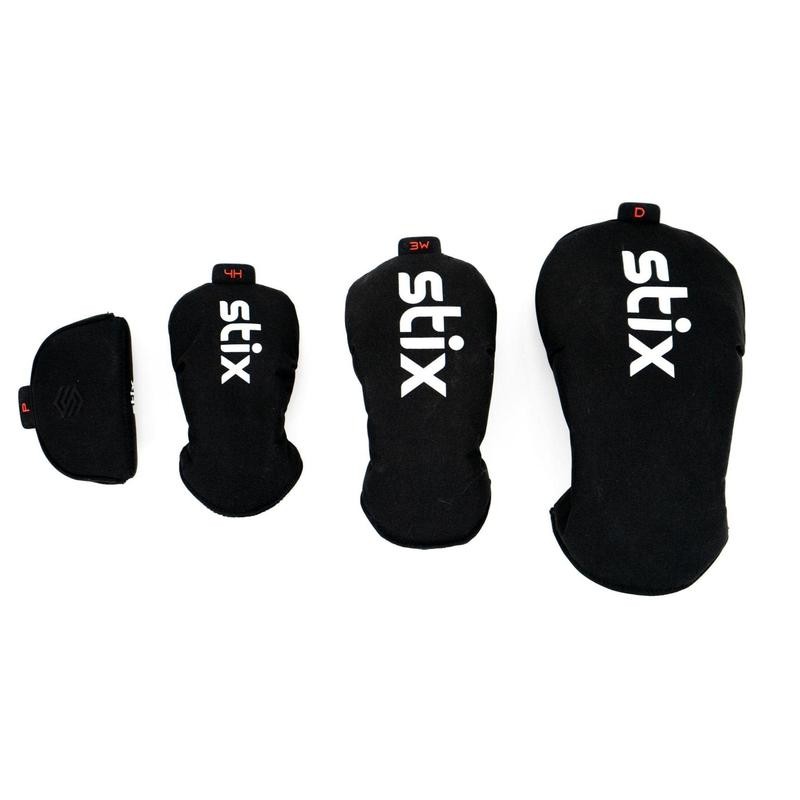 Perform Series Headcovers - Black - Club: 4 Hybrid