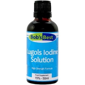 Lugol's Iodine Solution 15% - High-Strength 50ml Bottle