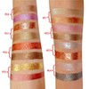 Holzsammlung 8 Pieces 16 Colours Liquid Glitter Eyeshadow Set Metallic