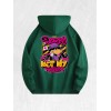 Daffy Duck Graffiti Graphic Hoodie 100% Cotton US Warehouse 7