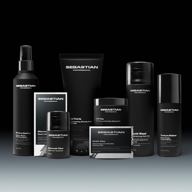 Sebastian Professional GEL FORTE Shimmering Strong Hold Hair Gel (200ml)