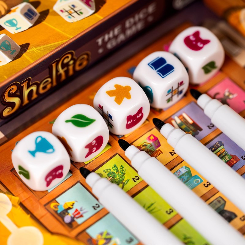 Cranio Creations - My Shelfie The Dice Game - The