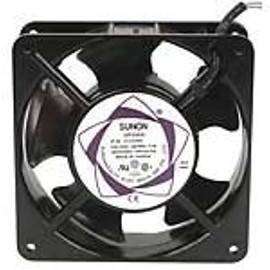 Sunon DP200A-2123XBL-ROHS Tubeaxial Fan, 220VAC, 117CFM, 50dBA, 120mm x 120mm x 38mm, Laptop/Server/Desktop Compatible