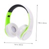 LALAFINA Wireless Over Ear Headset Adjustable Foldable Design Noise Reduction