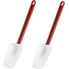 Commercial Spoonula Rubber Spatula Set, High Heat Spatula Spoon, Commercial