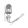 Matel Service Holder Rotating Beacon Attachment Tube for Screwing On