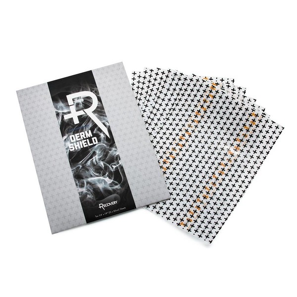 Recovery Derm Shield Tattoo Aftercare Bandage - Transparent, Waterproof Adhesive
