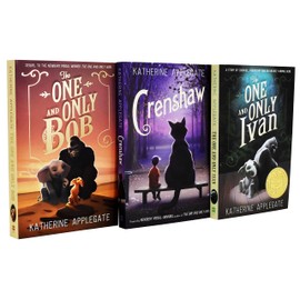 Katherine Applegate 3 Books Collection (Crenshaw, One and Only Ivan & The One and Only Bob)