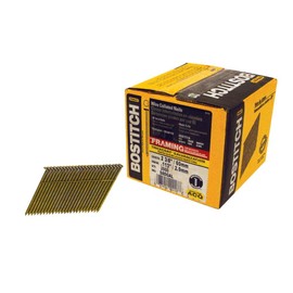 Bostitch 28 deg. 11 Ga. Smooth Shank Straight Strip Framing Nails 2-3/8 in. L x 0.12 in. Dia. 2000 pk
