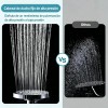 Regadera Redonda de Ducha para Baño Cromada, 15 cm de