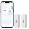 Bluetooth Thermometer Hygrometer Wireless Temperature Sensor Humidity Sensor with Notification
