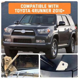 NORTHYUN 4Runner Ditch Light Brackets Hood Mount Bracket LED Light Pod Low Profile Mount Compatible with Toyota 4Runner 2010+
