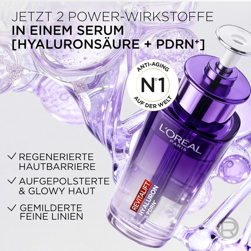 L'Oréal Paris Hyaluron PDRN+ Plumping Serum Anti-Wrinkle 30 ml