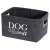 Geyecete Dog Toys Storage Bins Felt pet Baskets, Dog Toy