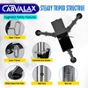 CARVALAX V-Head Pipe Jack Stands, 28"-52" Adjustable Pipe Stand Fits