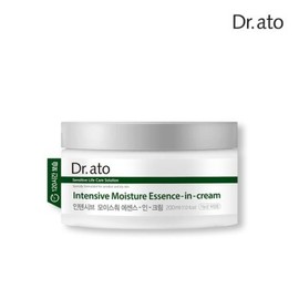 Dr. Ato 가려움개선 기능성인증 인텐시브 모이스춰 에센스 인 크림 대용량 얼굴 바디 겸용 200ml Intensive Moisture Essence in Cream for Itch Relief Functional Certification, Large Capacity, Face and Body Use, 200ml