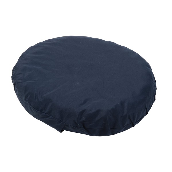 DMI Convoluted Foam Ring Donut Seat Cushion Pillow for Back Pain, Hemorrhoids and After Childbirth, 16 inch, Navy
