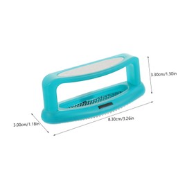 Mikinona 2Pcs Stainless Steel Pedicure Foot Files Calluses Remover Dead Skin Remover Durable Foot File for Smooth Feet for Home Pedicure Care