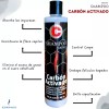Edengi Shampoo Carbón Activado Edengi Detox Capilar Y Anticaspa