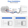 SOARFLY 4 x Smart Light Switch Module, WiFi Switch, Smart