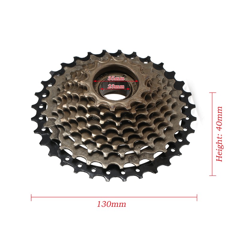 Threaded Steel 9 Speed 13-32T Freewheel Gear Flywheel Bicycle Parts