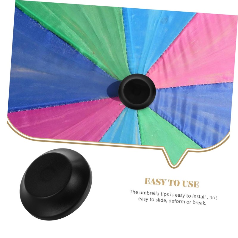 BESPORTBLE Professional Umbrella Tips 2pcs Replacement Tops Cover for Outdoor