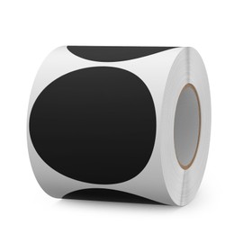 FINDAT Black Round Labels 76mm Colour Coding Circle Stickers Vinyl Removable Waterproof Name Tags for Home Office Business 500PCS