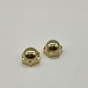 diycycleparts * POLISHED * DNA SPRINGER LOW BRASS TOP ACORN